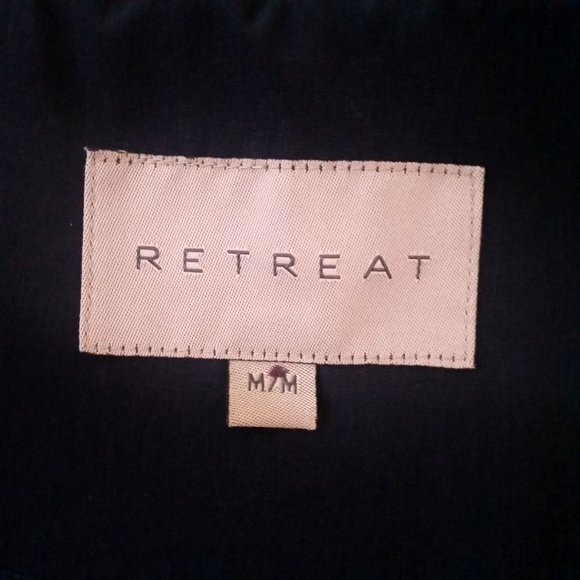 Retreat Navy Blue Lightweight Jacket Size M/M - Picture 14 of 16